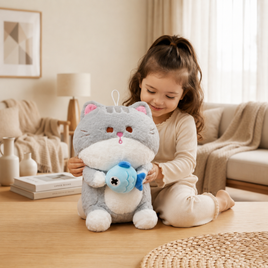 Whisker – The Fish Cat Plush Toy