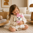 Dottie – The Elegant Puppy Plush Toy