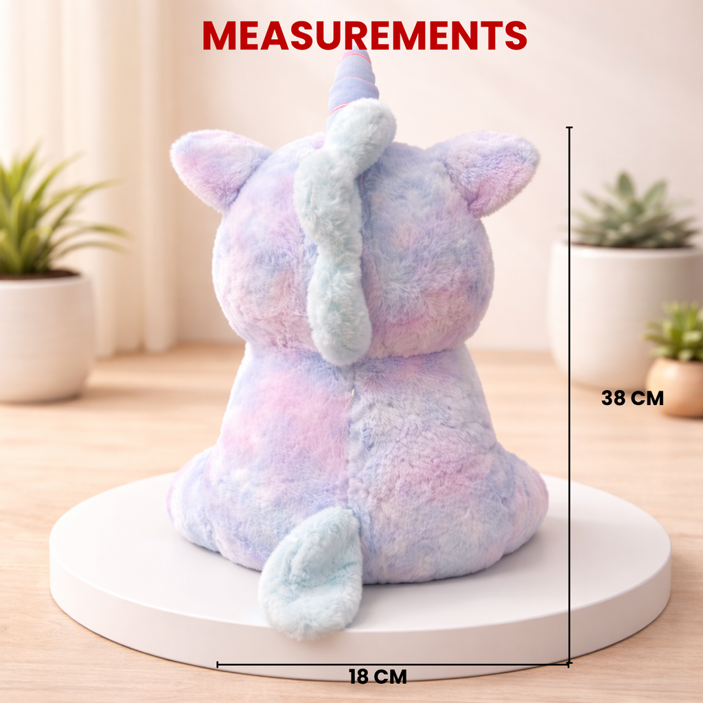 Unio – The Pastel One-Horned Unicorn Plush Soft Toy