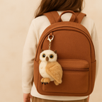 Owl Plush Keychain