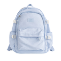 Light Blue School Backpack for Boys & Girls