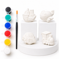 Vehicle DIY Painting Kit (Ship Boat, Airplane Jet, Mini Car & Classic Train Engine)