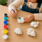 Vehicle DIY Painting Kit (Ship Boat, Airplane Jet, Mini Car & Classic Train Engine)