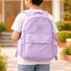 Lavender School Backpack for Boys & Girls