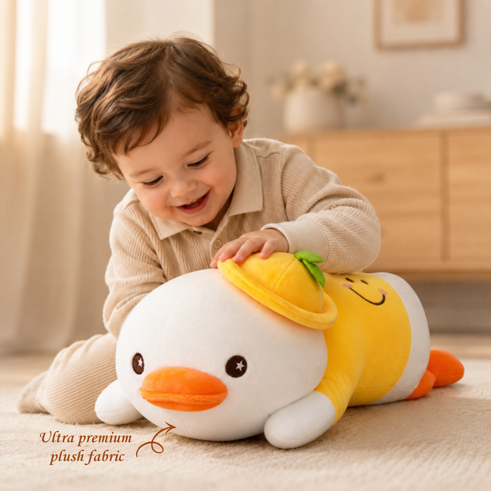 Quacky – The Mango Duck Hug Pillow