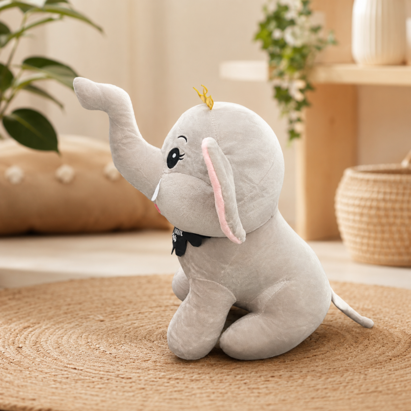 Nelly – The Sitting Elephant Plush Soft Toy