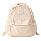 Light Yellow School Backpack for Boys & Girls