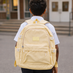 Yellow School Backpack for Boys & Girls