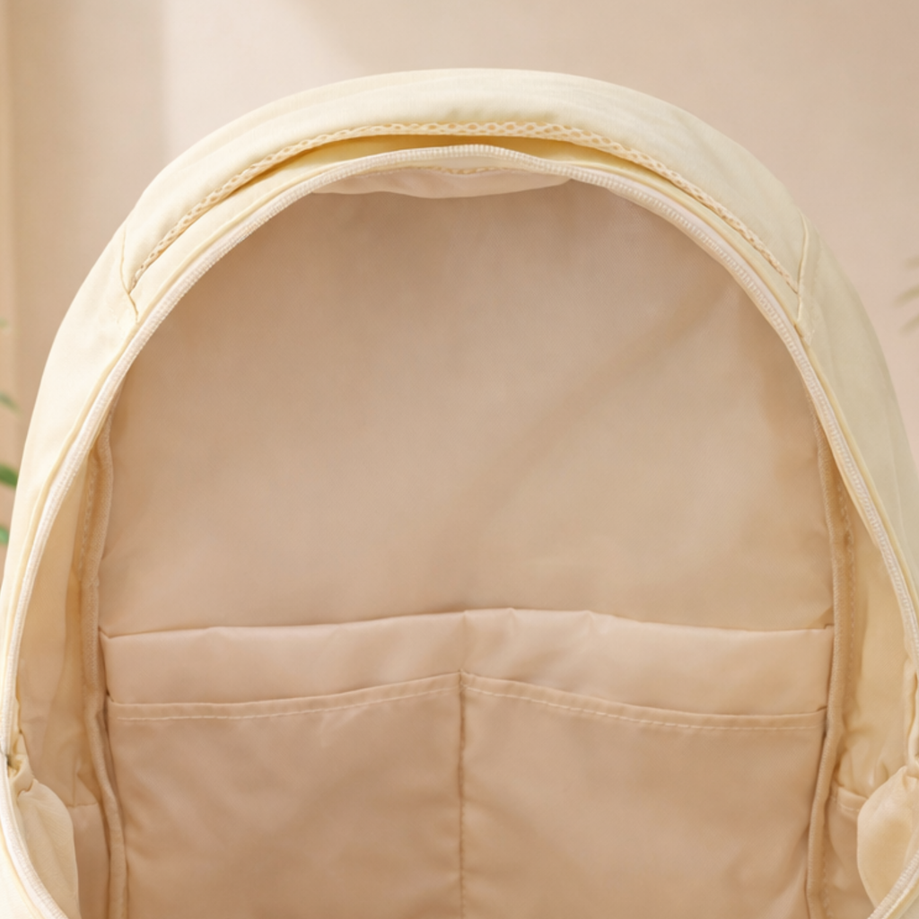 Yellow School Backpack for Boys & Girls