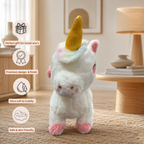 Serena – The Golden Unicorn Plush Toy