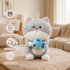 Whisker – The Fish Cat Plush Toy