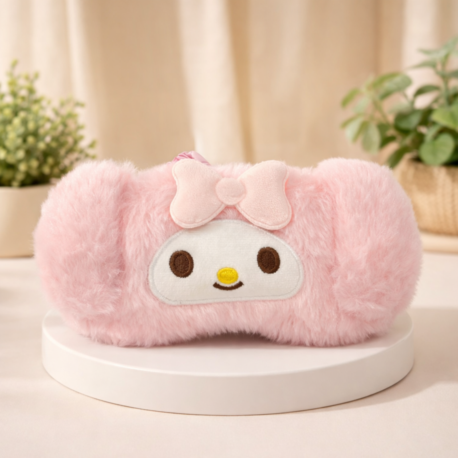 Pink Kitty Eye Mask with Hot & Cold Gel Pad