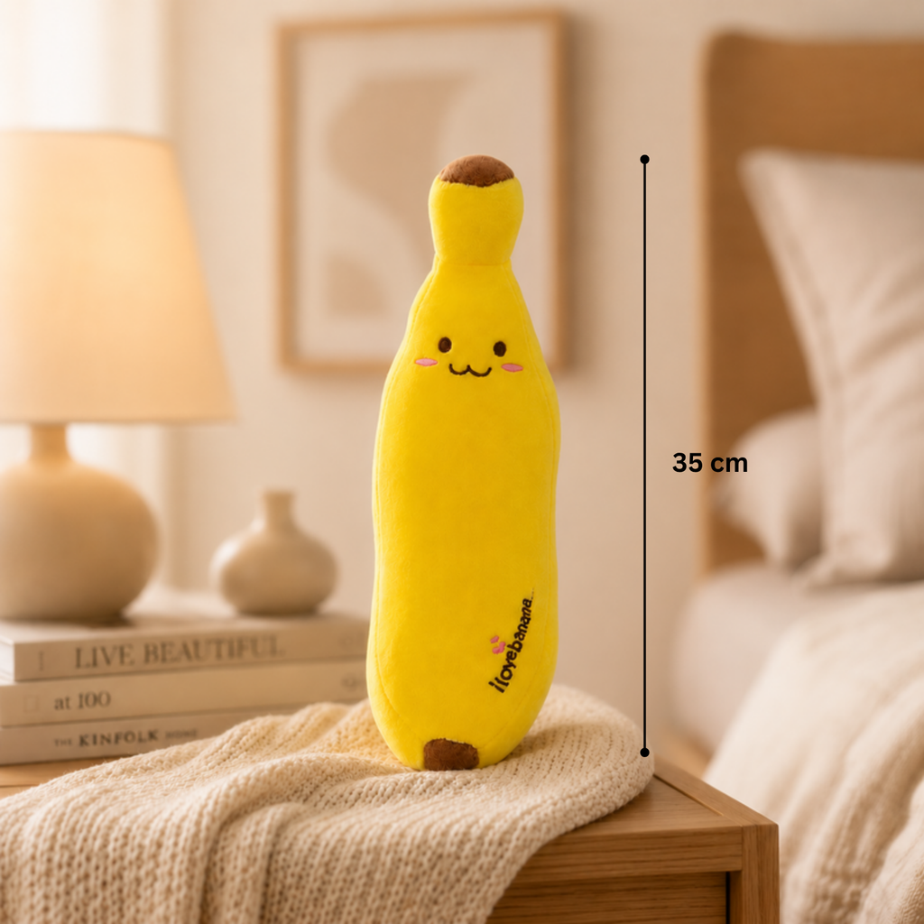 Nino – The Smiling Banana Hug Pillow