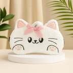 Kawaii Cat Sleep Eye Mask with Hot & Cold Gel Pad