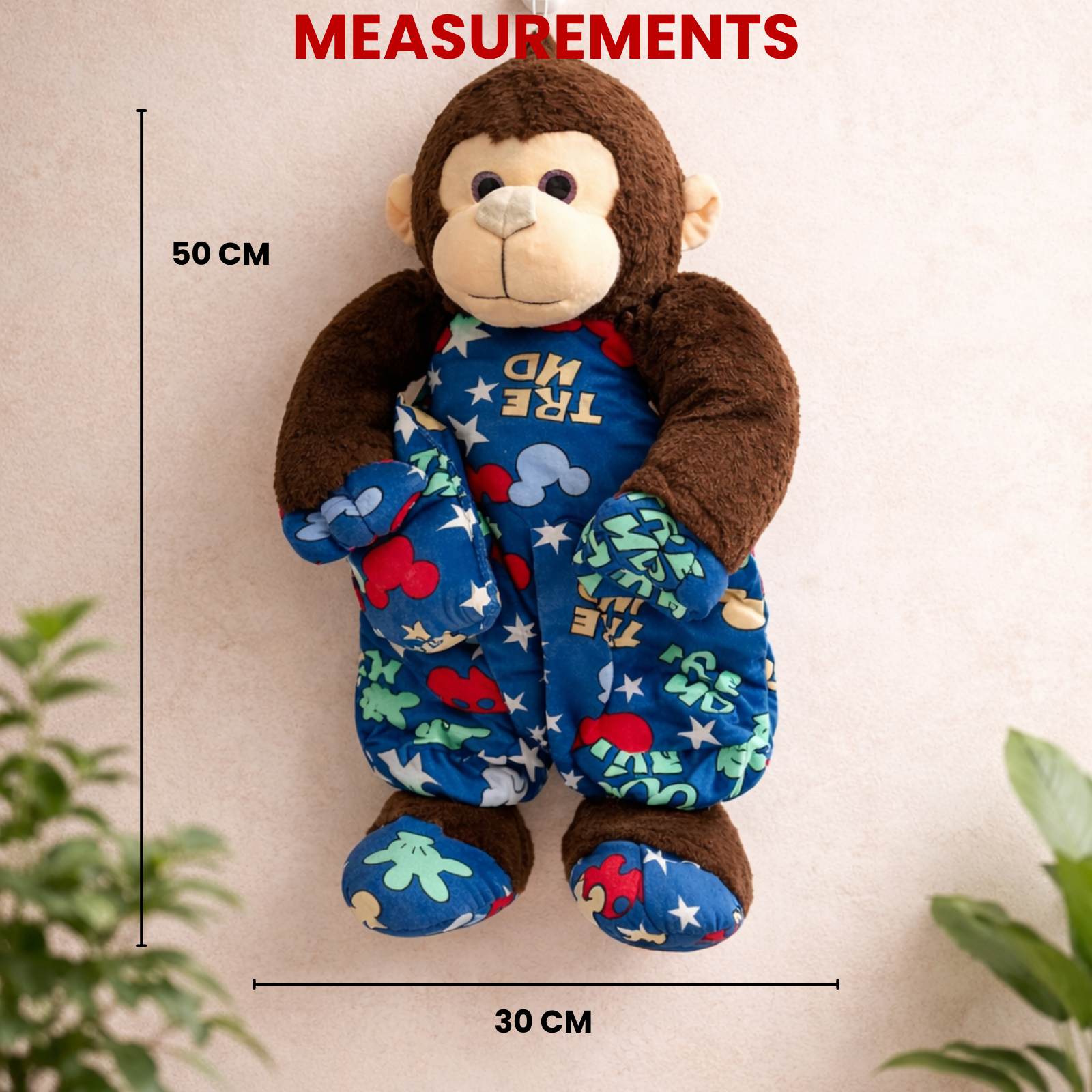 Apey – The Monkey Diaper Storage Plush