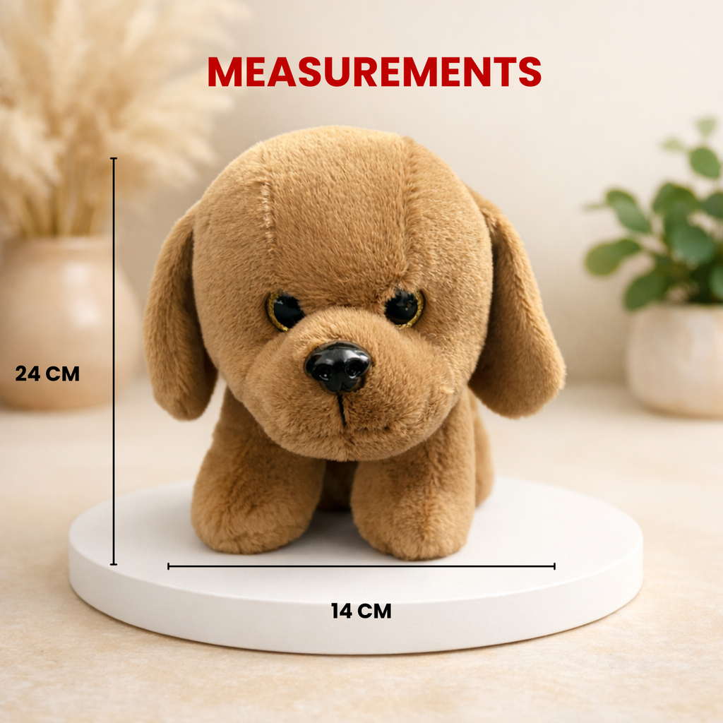 Luffy – The Sitting Puppy Plush Soft Toy