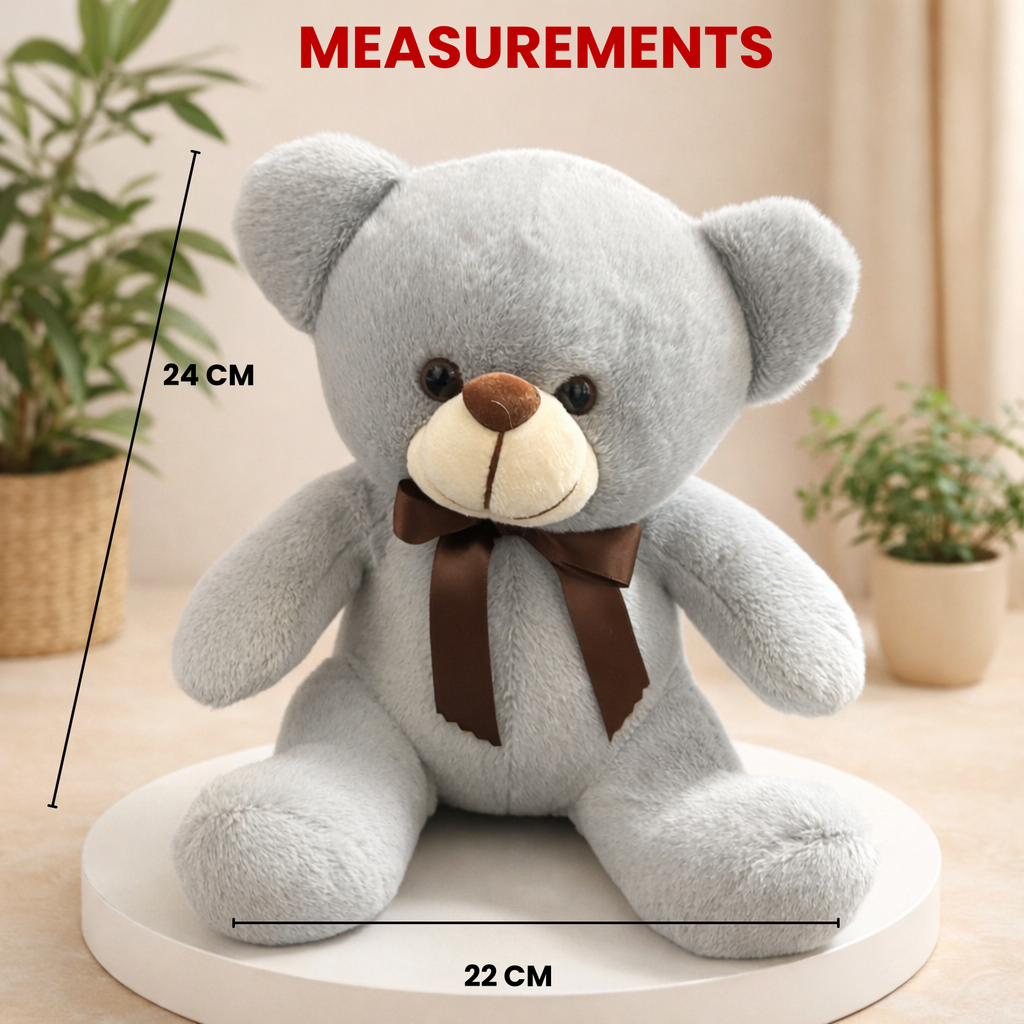 Toffee – The Ribbon Teddy Bear Plush Soft Toy