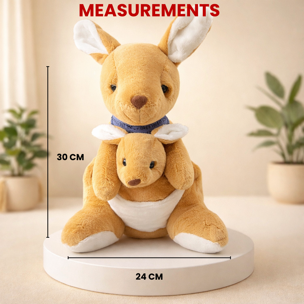 Kongo – The Mother & Baby Kangaroo Plush Soft Toy