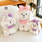 Dottie – The Elegant Puppy Plush Toy
