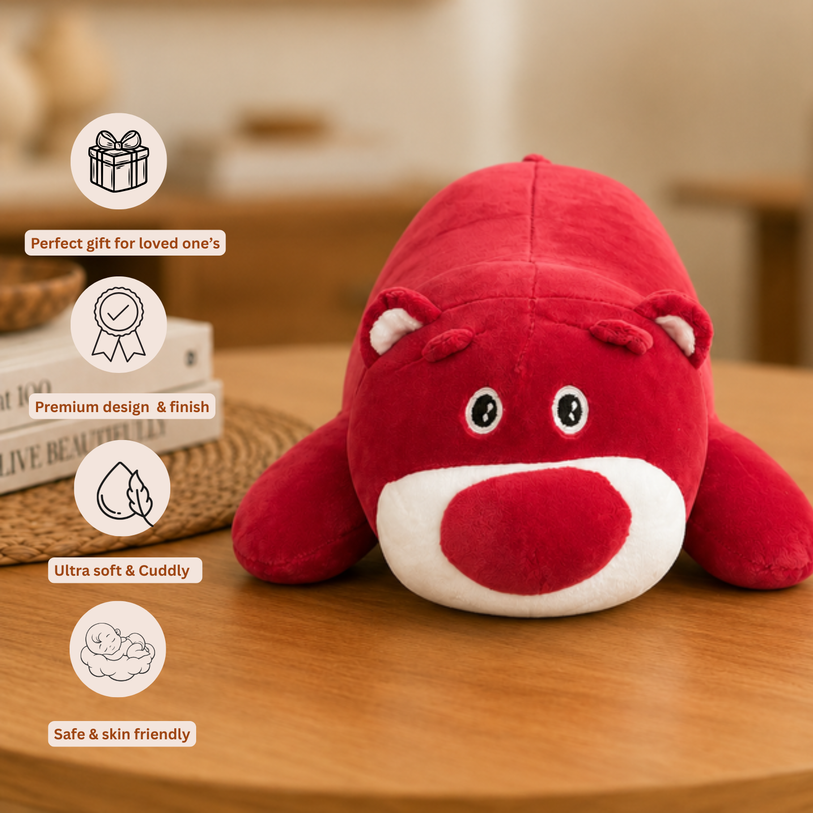 Marlo – The Cozy Bear Hug Pillow
