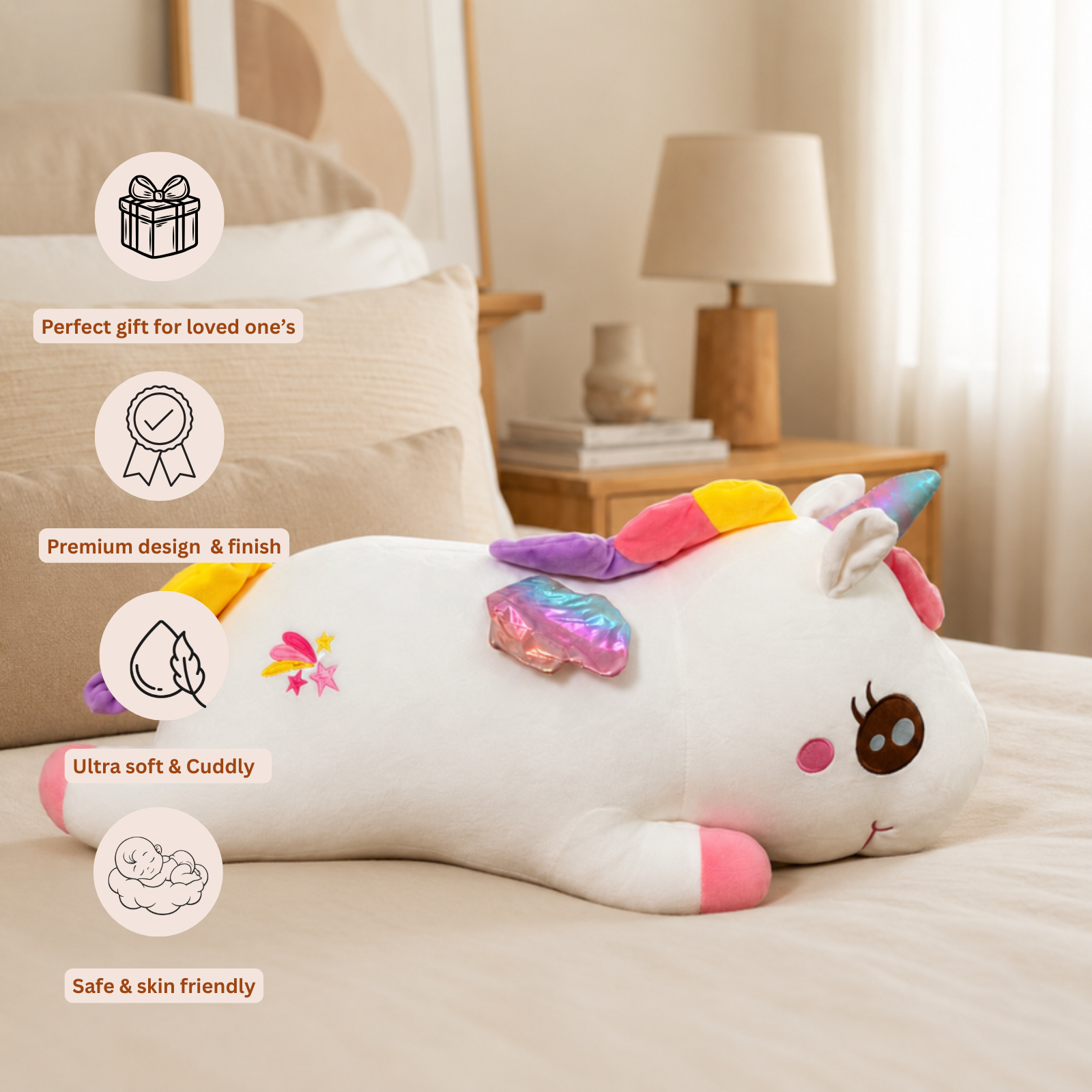 Celeste – The Classic Unicorn Hug Pillow