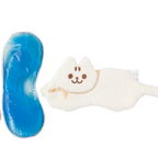 Plush Cat Eye Mask with Hot & Cold Gel Pad