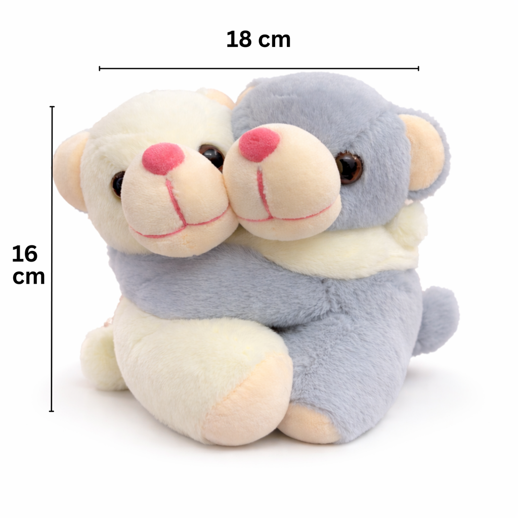 Lovie – The Hugging Teddy Bear Couple Soft Toy
