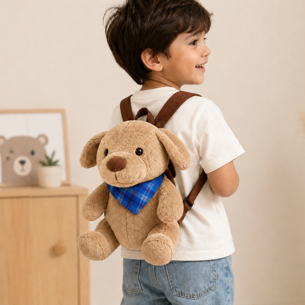 Bruno – The Puppy Bag Plush Soft Toy