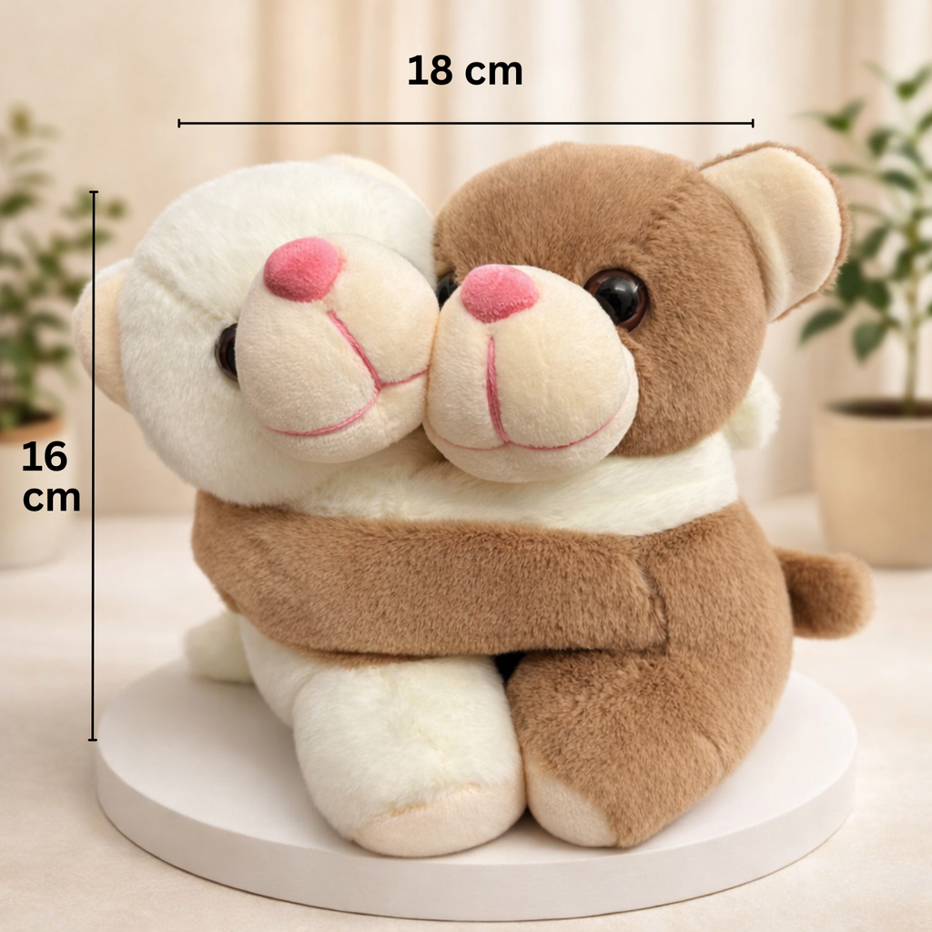 Lovie – The Hugging Teddy Bear Couple Soft Toy