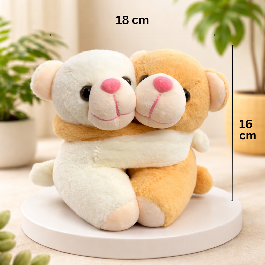 Lovie – The Hugging Teddy Bear Couple Soft Toy