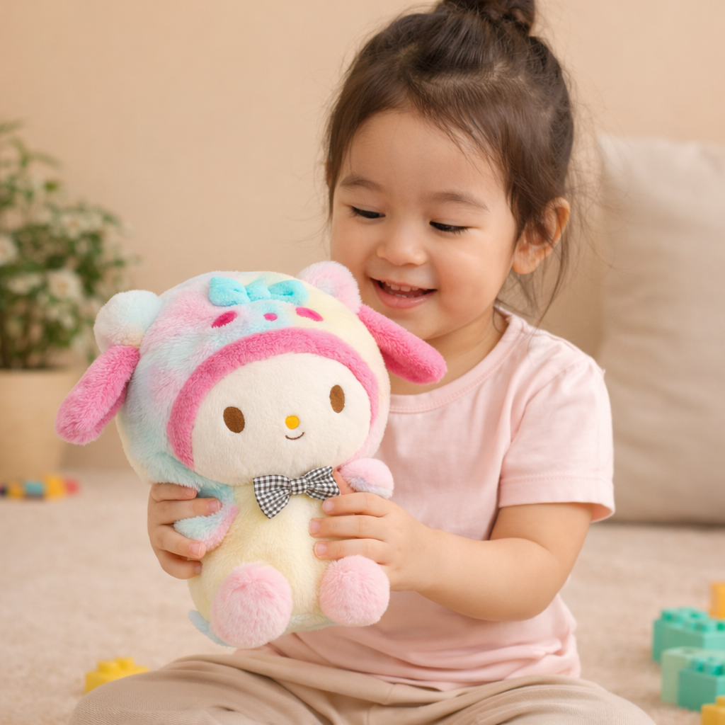 Pastel Color Plush Soft Toy for Kids, Girls & Collectors