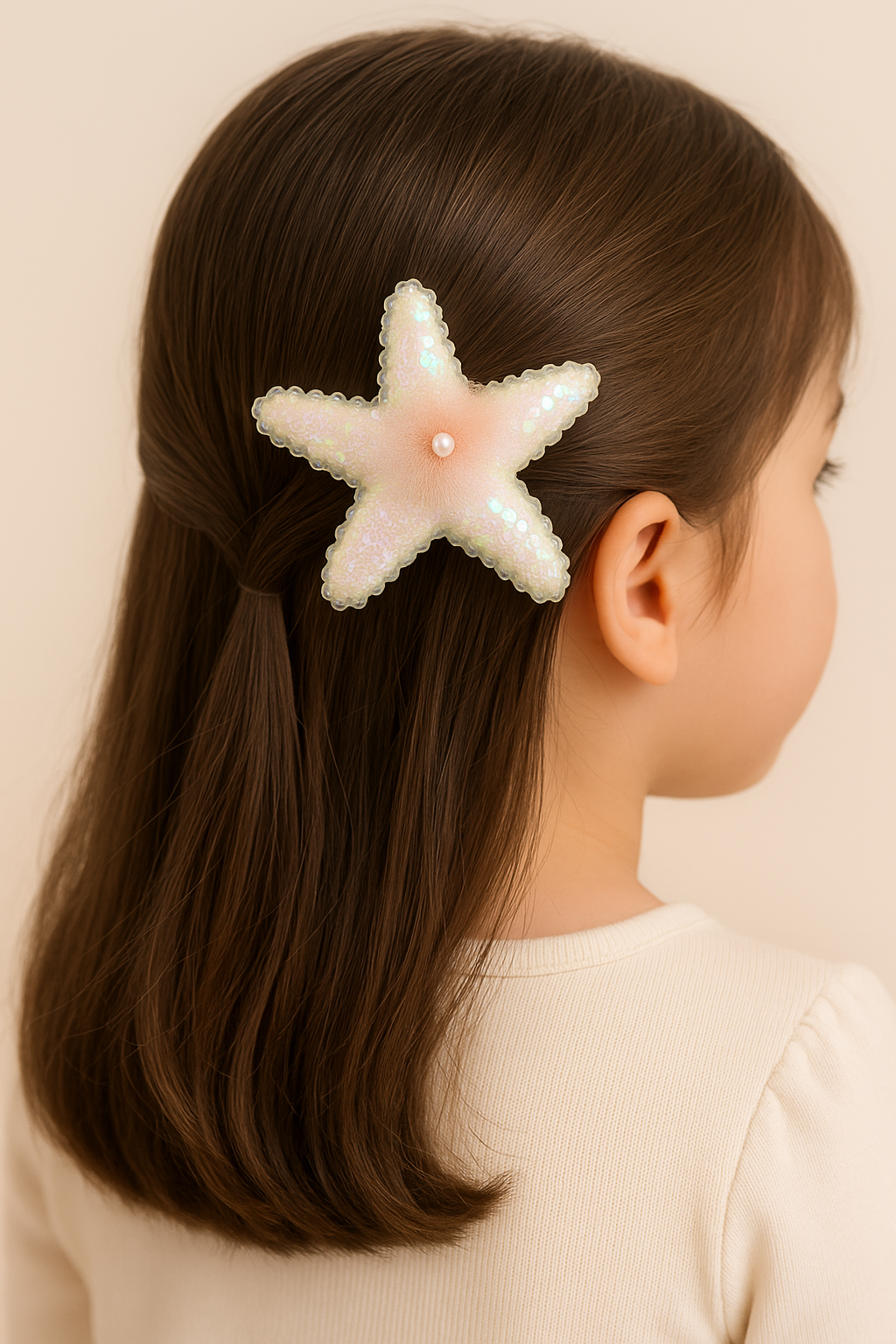 Baby Girl Hair Clips Set | Cute Star & Unicorn Design