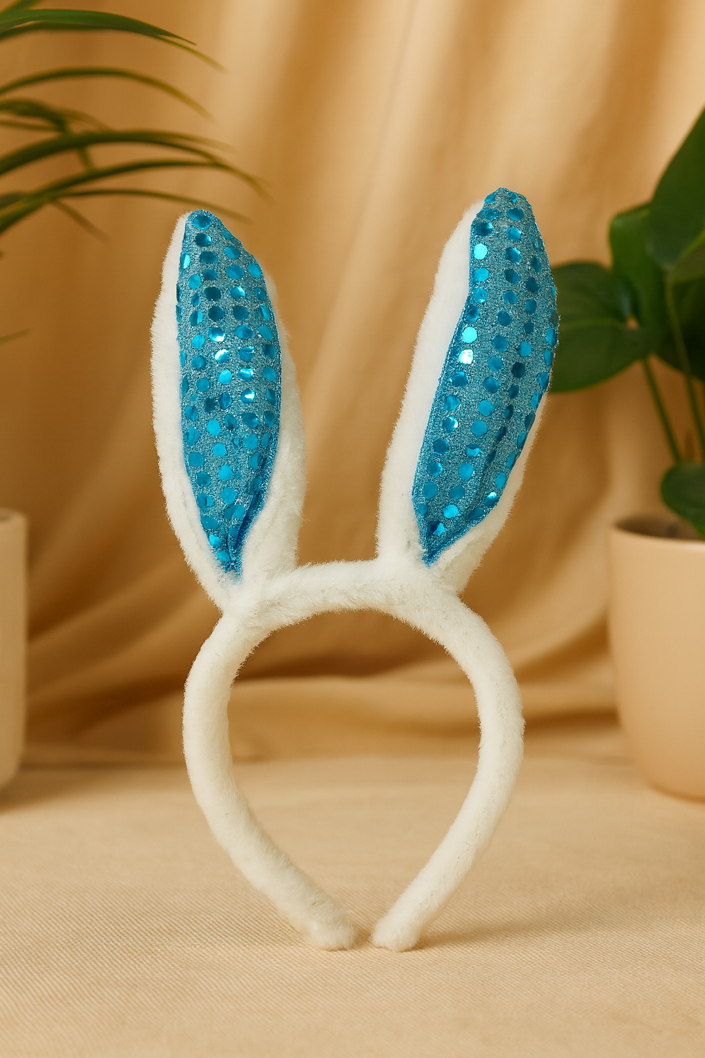 Whumies Sequin Bunny Ear Headband