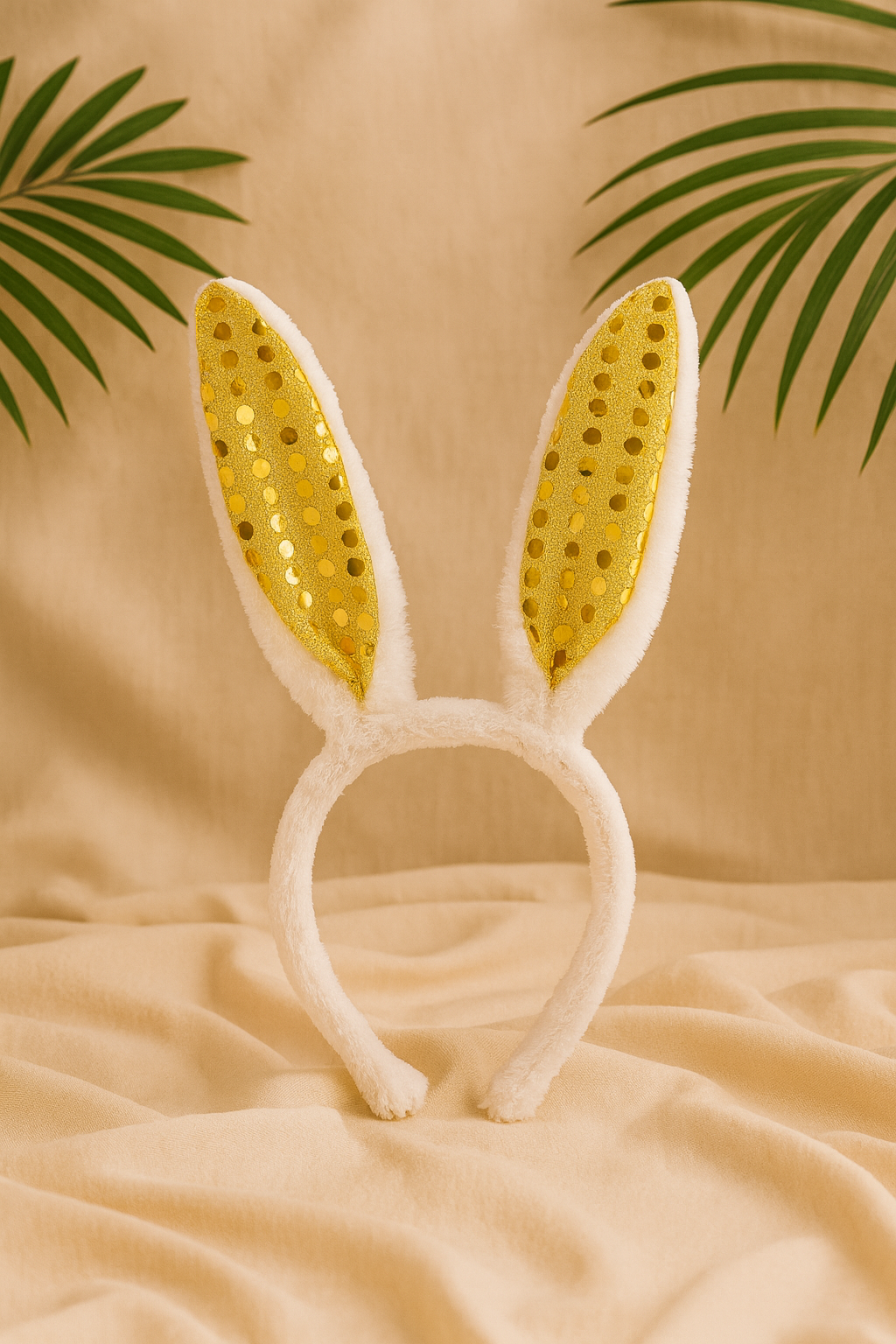 Whumies Sequin Bunny Ear Headband