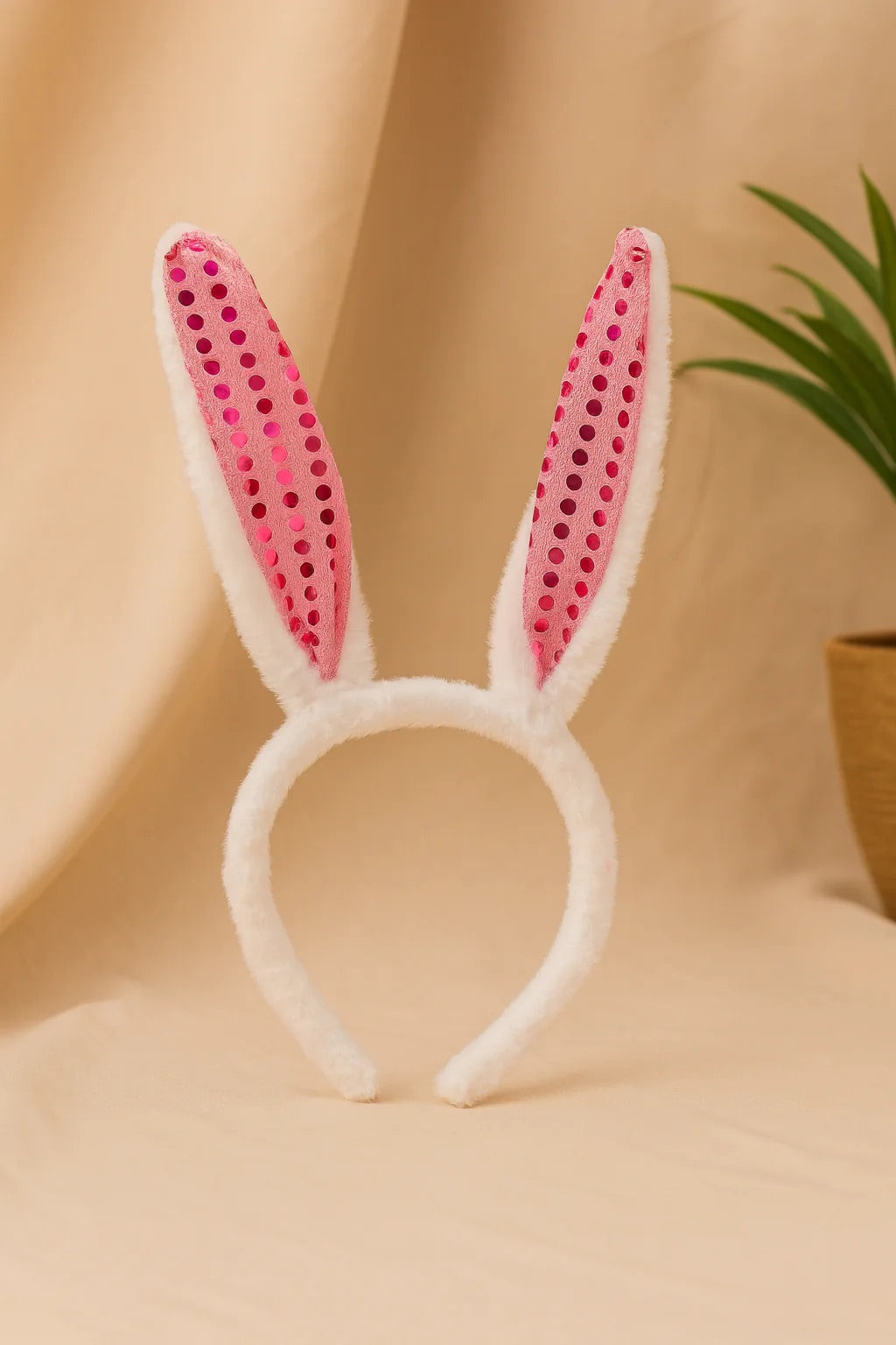 Colorful Bunny Ear Hairbands Pack (Pack OF 9)