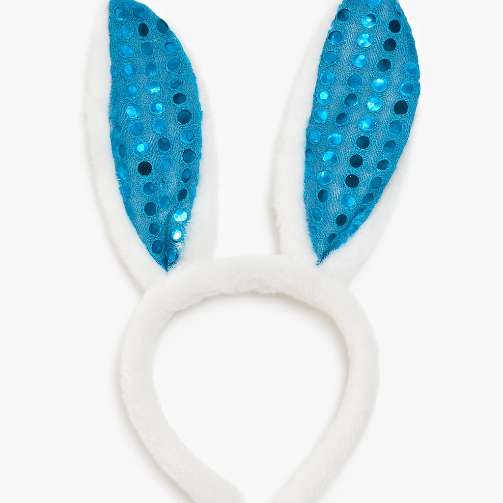 Whumies Sequin Bunny Ear Headband