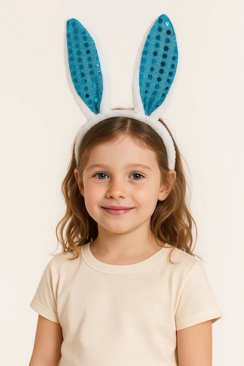 Colorful Bunny Ear Hairbands Pack (Pack OF 9)