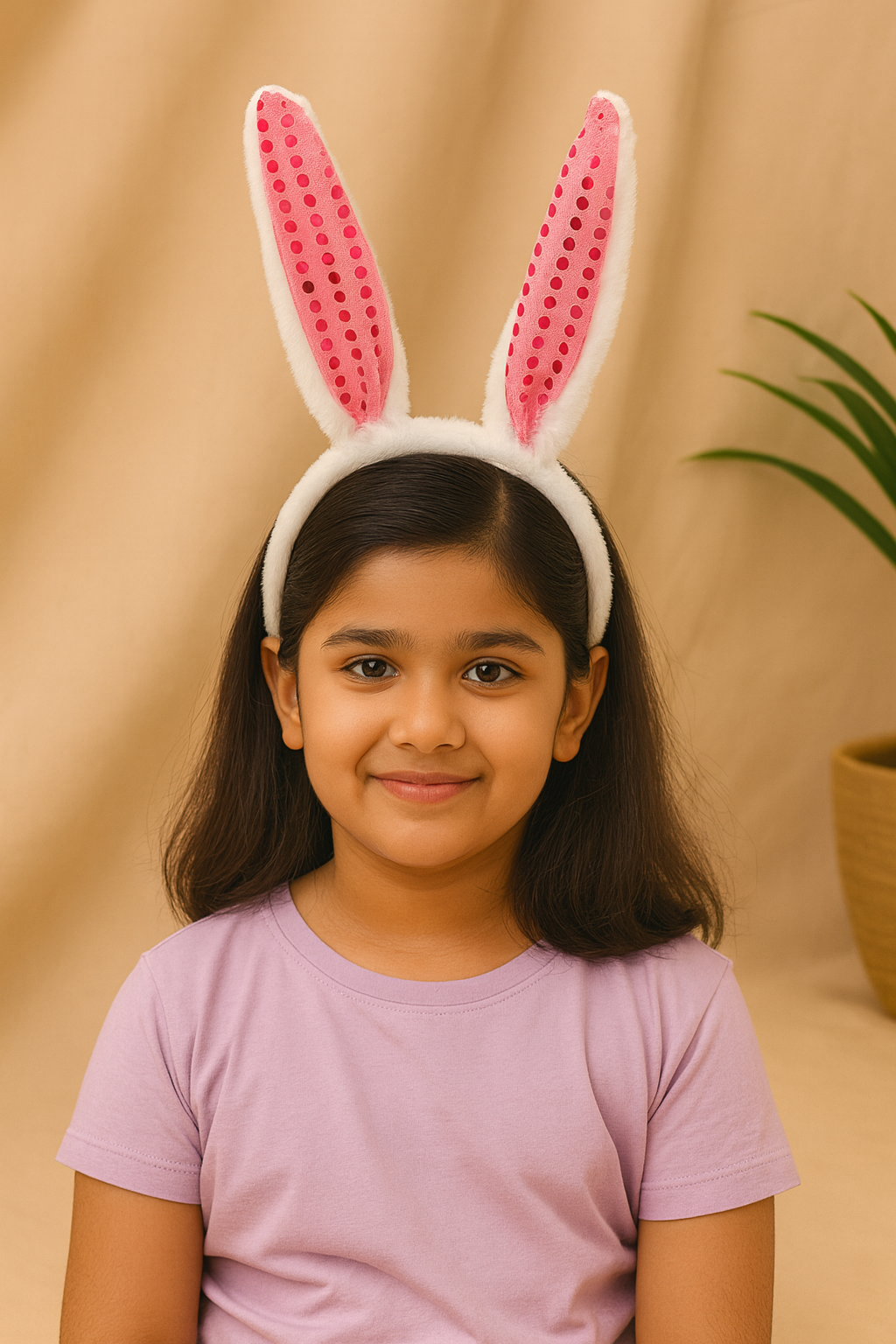 Whumies Sequin Bunny Ear Headband