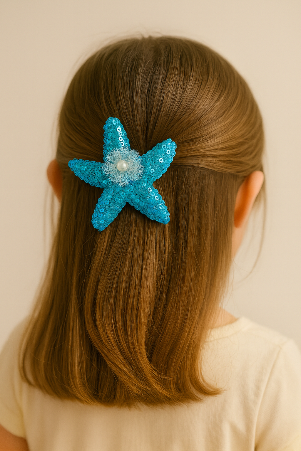 Baby Girl Hair Clips Set | Cute Star & Unicorn Design