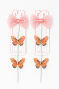 Pearl Butterfly Hair Clips set for Girls