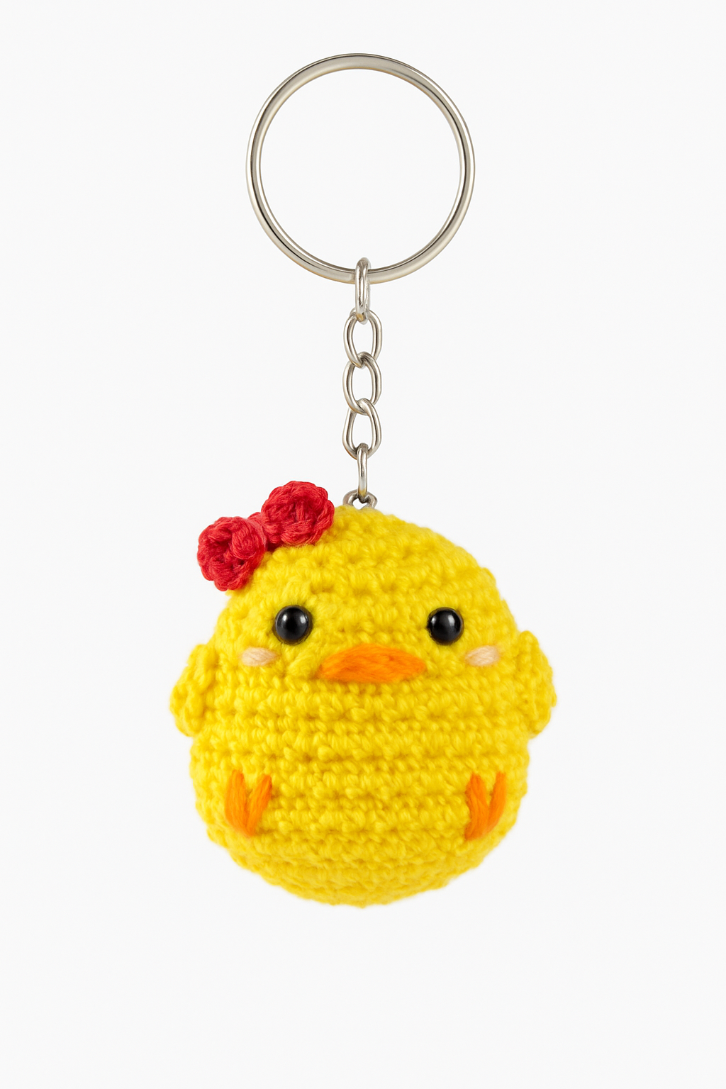 Crochet Bird Keychain