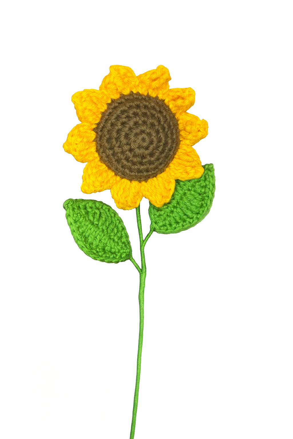 Handmade Crochet Sunflower