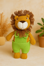 Knitted Lion Gift Basket | Premium Gift Set
