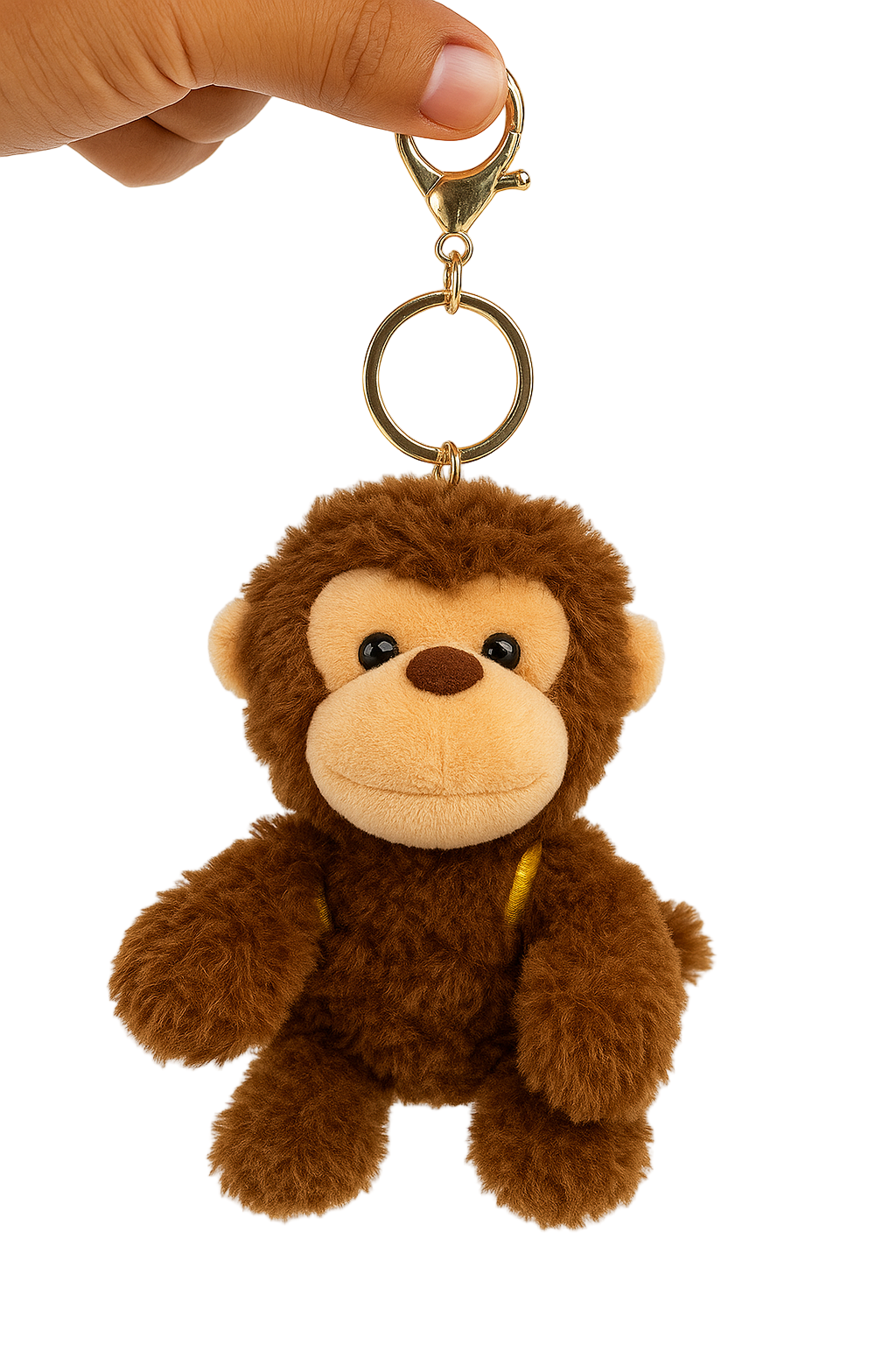 Monkey Plush Bag Charm/Keychain