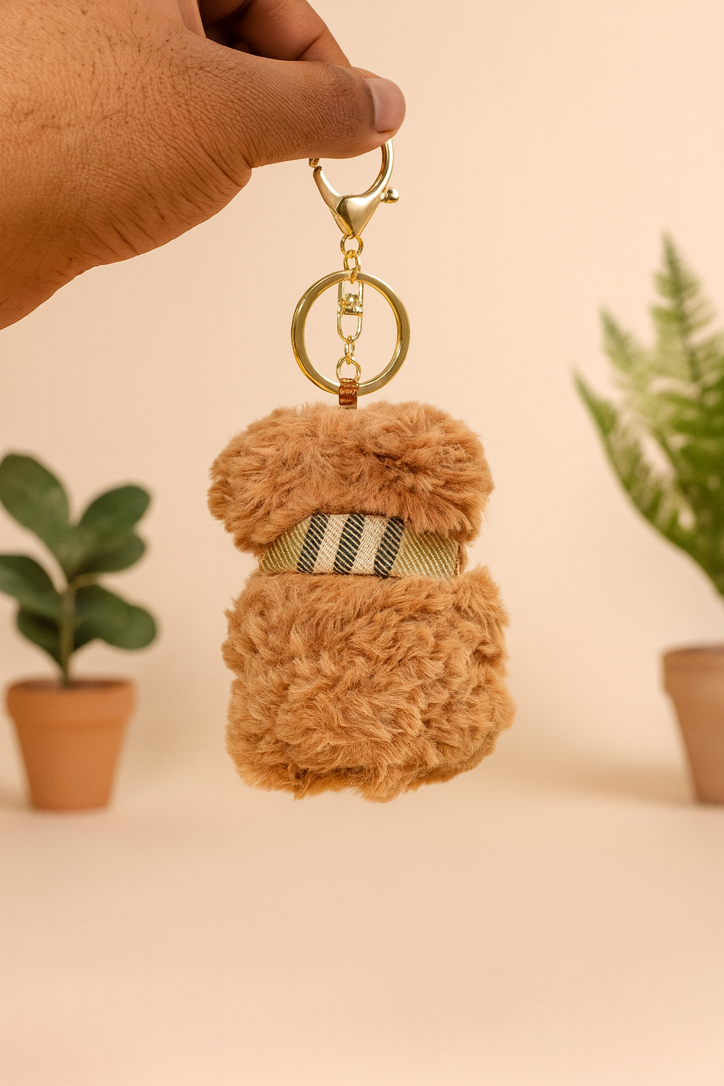 Teddy Bear Plush Bag Charm/Keychain