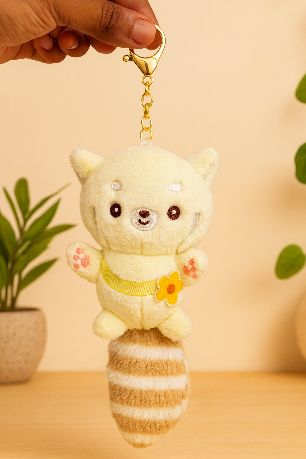 Plush Squirrel Bag Charm/Keychain