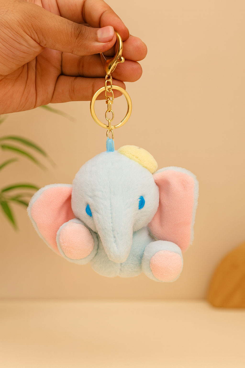 Kawaii Elephant Plush Bag Charm/Keychain