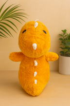 Rocco – The Cuddly Orange Dinosaur Plush Soft Toy