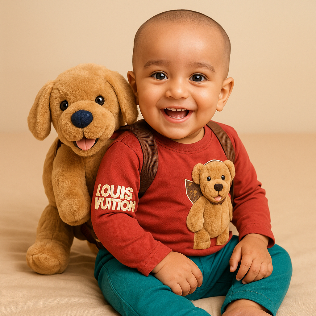 Whumies Brown Puppy Bag