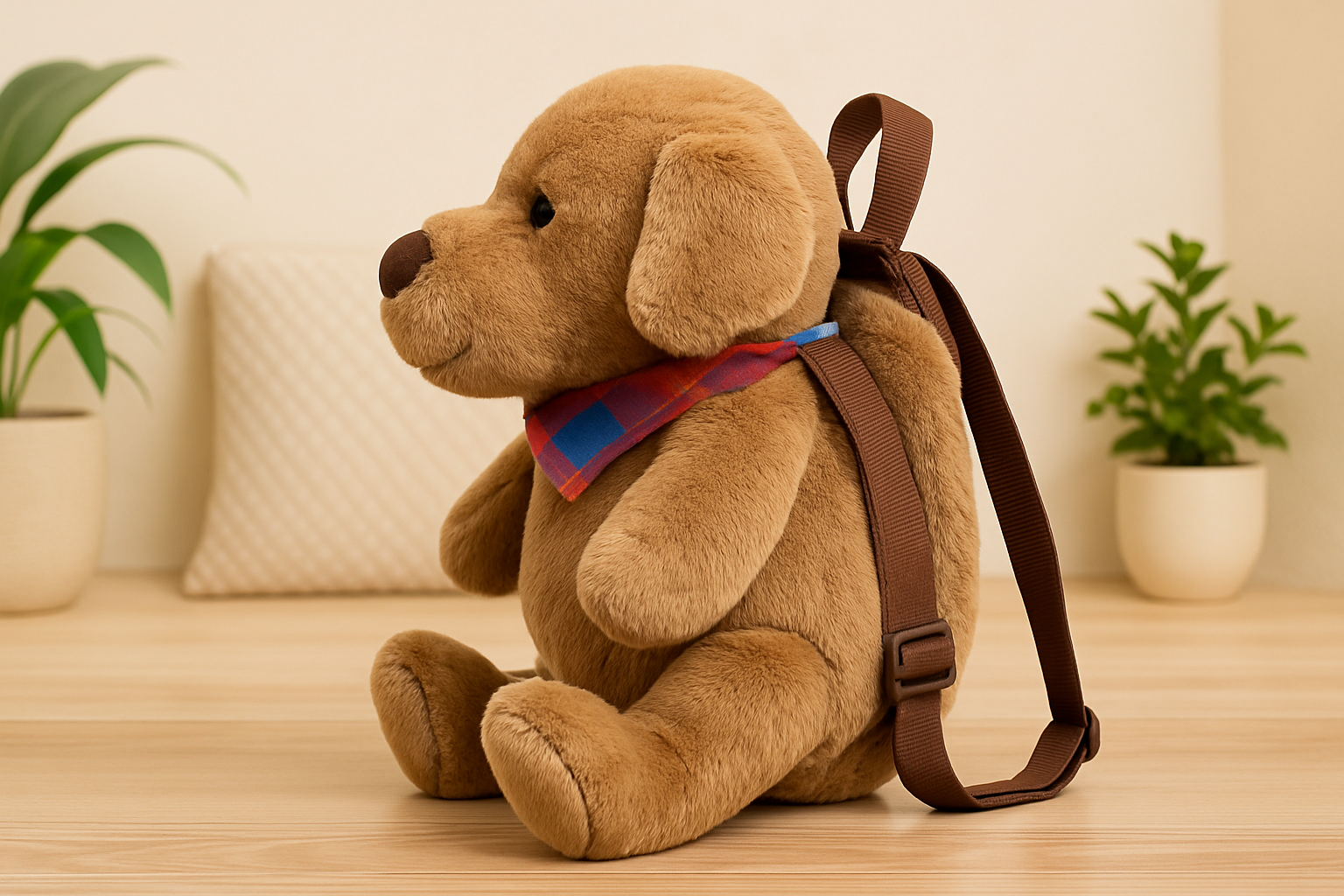 Whumies Brown Puppy Bag